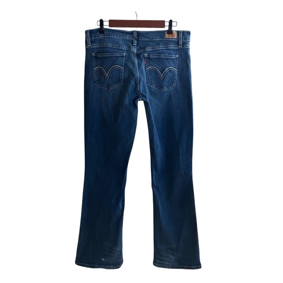 Levi's 524 Too SuperLow Boot Cut Jeans Blue - Picture 7 of 16